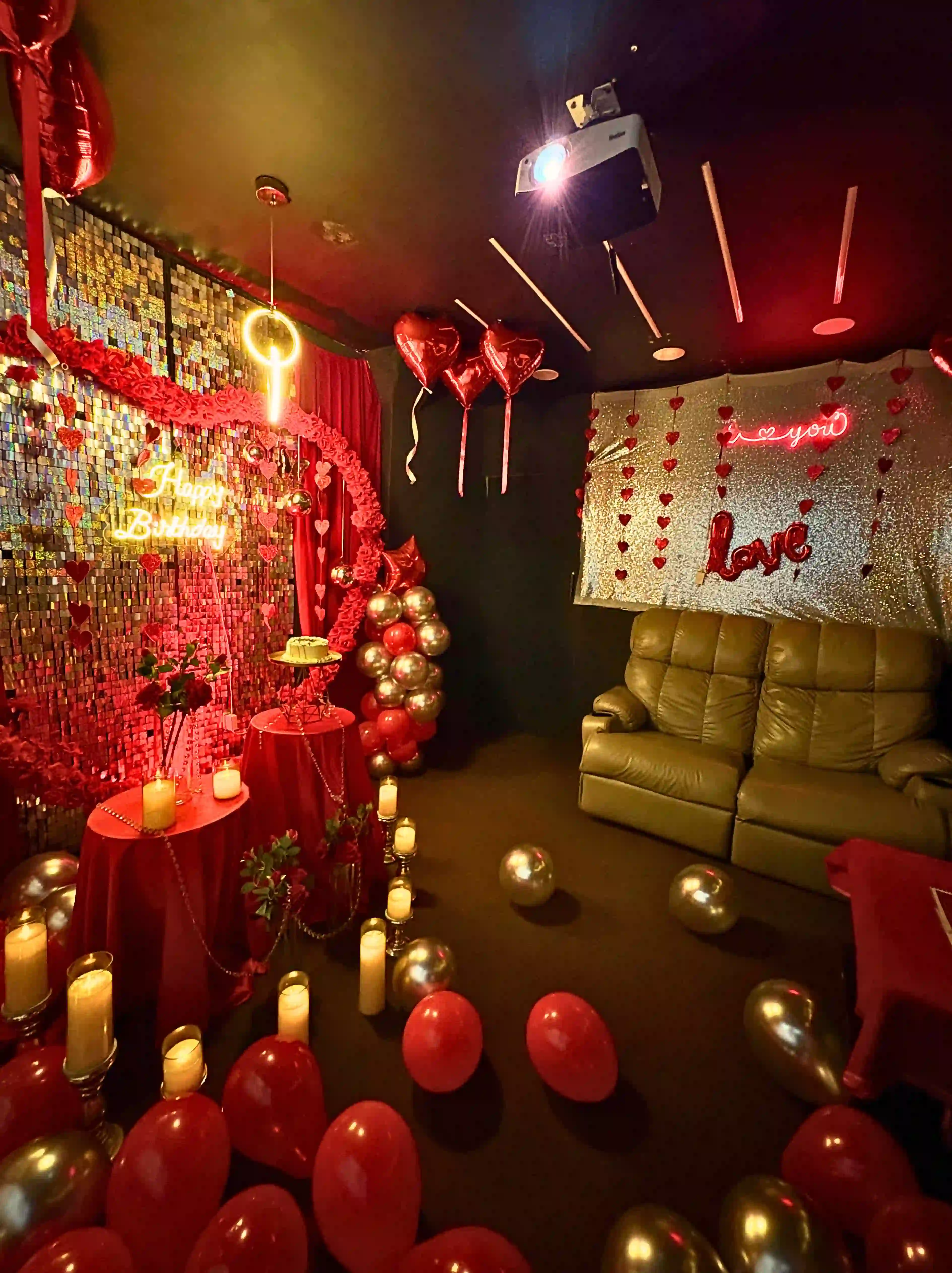 Anniversary setup at The Spotlight Venue